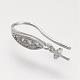 Brass Earring Hooks for Earring Design KK-P065-02P-2