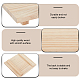 Plaque de base pour coupe-argile à bois TOOL-WH0155-57A-4