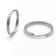 304 anelli portachiavi in ​​acciaio inox STAS-S105-JA619-7-2