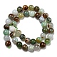 Natural Serpentine Beads Strands G-R494-A03-04-2