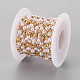 Handgefertigte Perlenketten aus Messing CHC-S012-005A-01-3
