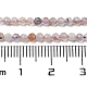 Hilos de perlas de cuarzo rutilado púrpura natural G-A097-A09-02-5
