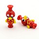 Handmade Lampwork 3D Cartoon Duck Beads LAMP-L048-04-1
