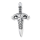Gros pendentifs d'émail en alliage&nbsp;ENAM-S020-01-1