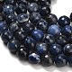 Природный содалит бисер нитей&nbsp;G-C280-B02-12mm-4