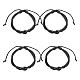 Bracelets de cordon en cuir BJEW-A062-01-1
