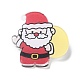 Christmas Theme Acrylic Badges JEWB-B010-01-1