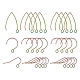 60Pcs 3 Style Ion Plating(IP) 304 Stainless Steel Earring Hooks STAS-LS0001-57MC-2