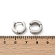 Серьги-кольца из нержавеющей стали 304 с полировкой EJEW-M106-01A-P-5
