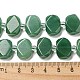 Natürlichen grünen Aventurin Perlen Stränge G-G072-A05-02-5