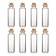 Botella de cristal frasco de vidrio para envases de abalorios CON-E008-60x16mm-1