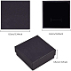 Cajas de joyería de cartón de papel kraft benecreat CBOX-BC0001-17-3