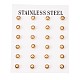 304 Stainless Steel Stud Earrings EJEW-H353-03G-6MM-3