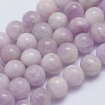 Kunzite naturale perline fili, perle di spodumene, tondo, grade a-, 8~8.5mm, Foro: 1 mm, circa 46pcs/filo, 15.7 pollice (40 cm)