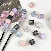 Непрозрачные акриловые бусины OACR-I013-20