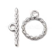 304 Stainless Steel Toggle Clasps STAS-F290-03P