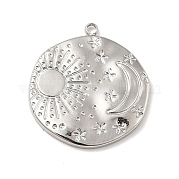 304 Stainless Steel Pendants STAS-A066-02P
