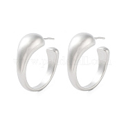 Серьги-гвоздики из латуни EJEW-Q811-01P