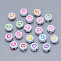 Ремесленные акриловые бусины с горизонтальными отверстиями&nbsp;SACR-S201-11Q