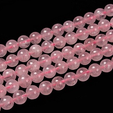 Природного розового кварца нитей бисера G-L104-8mm-01