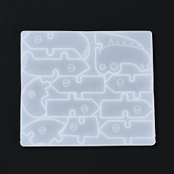 Крокодилы diy головоломки силиконовые Молды&nbsp;DIY-G046-18