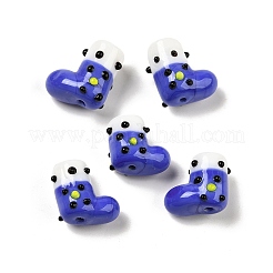 Brins de perles bosselées en verre soufflé faites à la main&nbsp;LAMP-U001-01F-1