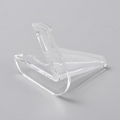 Пластиковые подставки для художественных тарелок фоторамки&nbsp;ODIS-WH0030-211