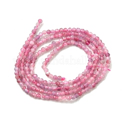 Natürliche rosa Turmalin Perlen Stränge&nbsp;X-G-N342-33A