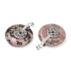 Colgantes naturales rhodonite&nbsp;GG-CBAF4FB-02S-B09