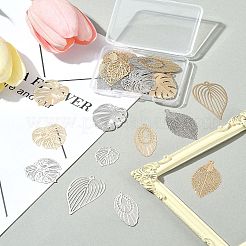 24шт 12 стиля латунные подвески KKC-FS0001-01