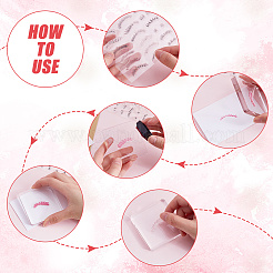 Силиконовый штамп для ресниц MRMJ-WH0075-102