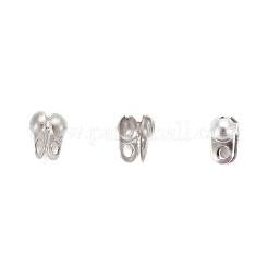 Embouts de perles en acier inoxydable 304 résistants au ternissement&nbsp;X-STAS-R063-19