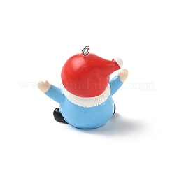 Подвески из непрозрачной смолы на рождественскую тематику&nbsp;LS-RESI-I336-01P-09