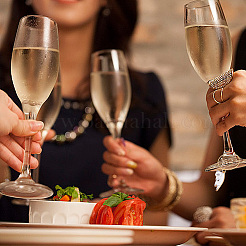 Латунные подвески для бокалов для вина AJEW-GO00019