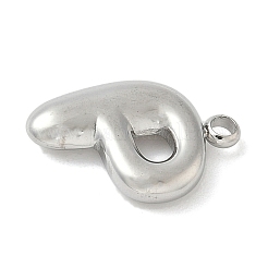 Подвески с инициалами из нержавеющей стали 304 STAS-S186-12P-P