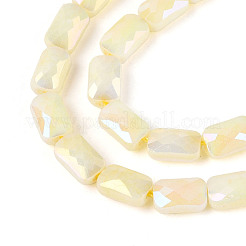 Антикоррозийные гальванические стеклянные бусины GLAA-T025-29H