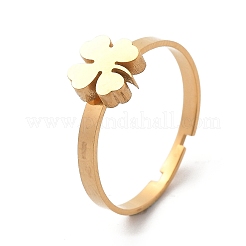 Anelli regolabili in acciaio inossidabile 304 per donna&nbsp;RJEW-F169-01G-02