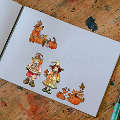 Изготовленные на заказ прозрачные штампы из ПВХ на летнюю тематику DIY-WH0631-0232