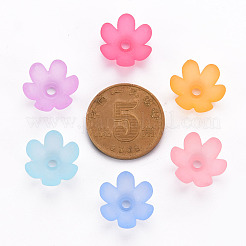 Матовые акриловые колпачки из бисера&nbsp;X-MACR-S371-07A