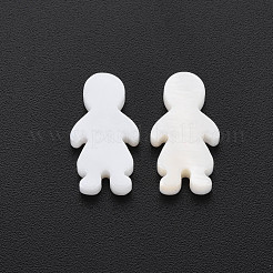 Бусины из натуральных пресноводных ракушек SHEL-S276-154