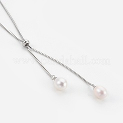 Регулируемые лариаты из нержавеющей стали 304 NJEW-JN02257