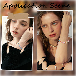 8 рулон 8-х цветного 12-слойного полиэфирного шнура&nbsp;DIY-SP0003-80B