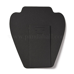 Espositori per collane con ciondoli di gioielli in velluto rivestiti di carta&nbsp;NDIS-WH0010-12