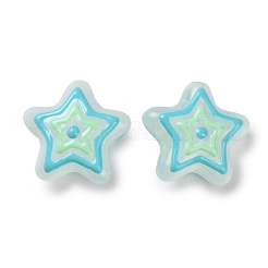 Стеклянные бусины из имитации нефрита&nbsp;GLAA-L047-05B