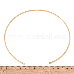 Ожерелье-чокер из нержавеющей стали толщиной 2 мм 201 NJEW-Z098-03G