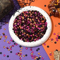 150 г 3 цвета пластиковые бусины с пайетками&nbsp;PVC-YW0001-02