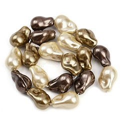 Гальванические стеклянные бусины GLAA-H039-07F