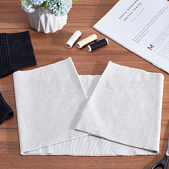 Ребристая ткань из 85% хлопка и 15% эластичного волокна для манжет FIND-WH0150-92D