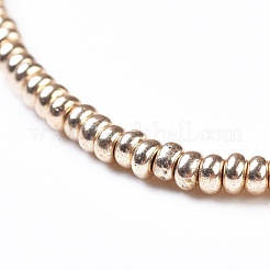 Bracciali con perline intrecciate con filo di nylon&nbsp;BJEW-JB04348-01