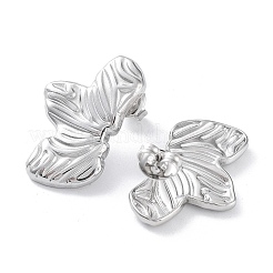 Серьги-гвоздики из нержавеющей стали 304 EJEW-H115-02P